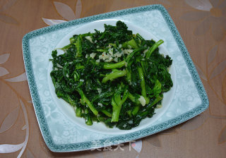 蒜蓉茼蒿的做法