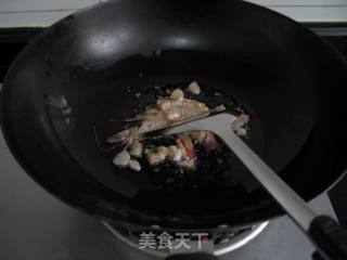 肉酱虾仁拌意面的做法步骤：5