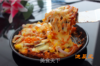 老干妈味蔬菜披萨的做法