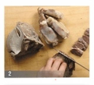 韩国牛肉蘑菇锅面的做法的做法步骤：2
