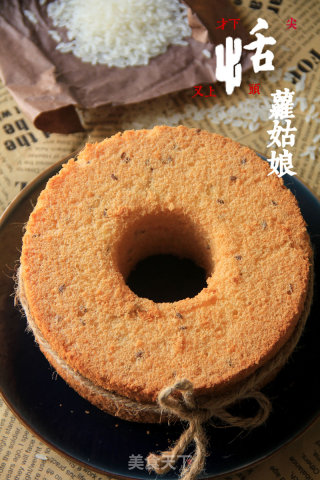 米粉亚麻籽戚风的做法