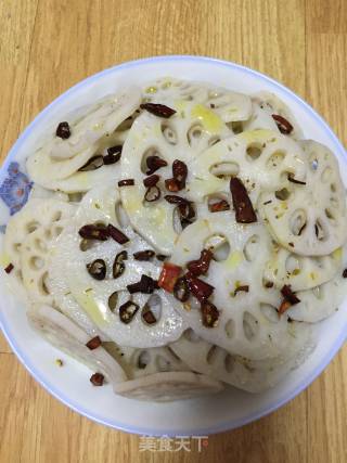 麻辣藕片的做法