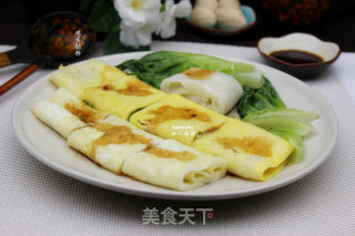 鸡蛋肠粉的做法