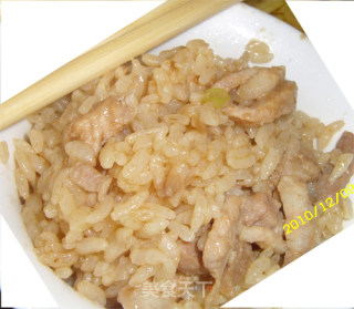 焖肉饭的做法步骤：2