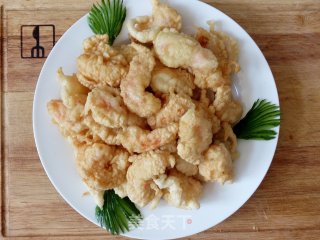 软炸虾仁的做法
