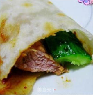 春饼烤肉的做法步骤：2