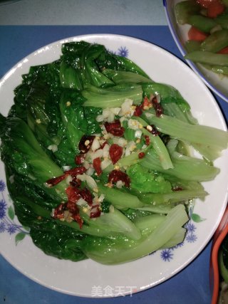 蒜泥生菜的做法