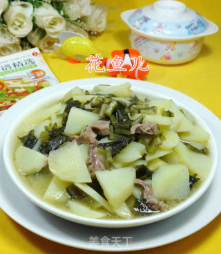 鸡胗雪菜炒土豆的做法