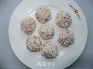 珍珠丸子的做法步骤：2