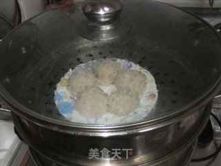珍珠丸子的做法步骤：2