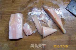 早餐精典制作《芹菜虾皮.蘑菇鸡丁菜炒饭》的做法步骤：15