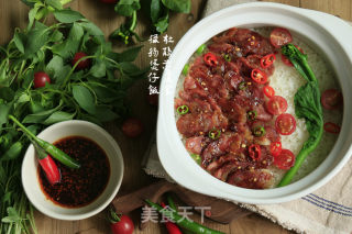 腊肠煲仔饭的做法