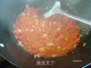 西红柿牛肉羹的做法步骤：2