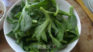 凉拌冰菜的做法