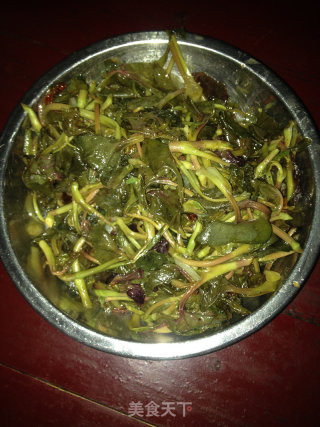素炒鱼腥草的做法