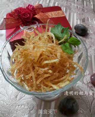 舌尖上的跳动——椒盐土豆丝的做法