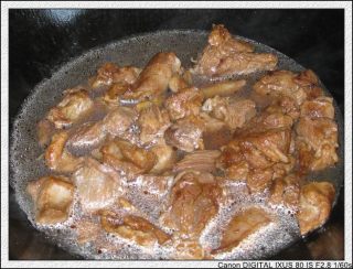 胡萝卜烧羊肉的做法步骤：2