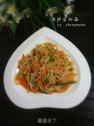 凉拌金针菇的做法