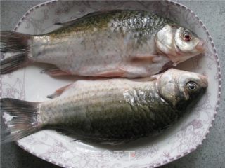香葱烧喜头的做法步骤：2