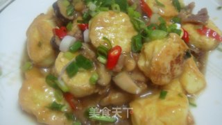 红烧日本豆腐的做法步骤：4
