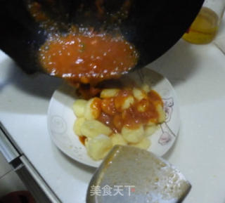 茄汁日本豆腐的做法步骤：2