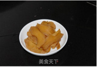 菜脯炒海鳗的做法步骤：2