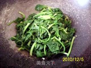 简单美味－蒜泥菠菜的做法步骤：2