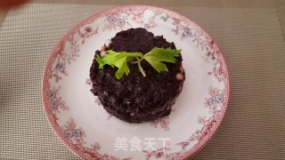 黑米糕的做法