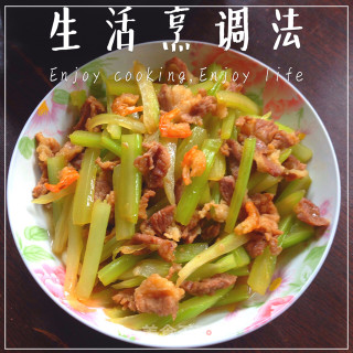 西芹的做法