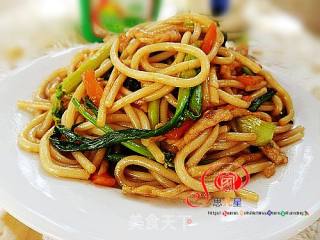炒粉的诱惑---肉丝炒桂粉的做法步骤：2