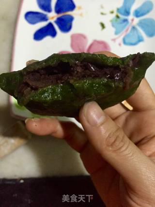 再做艾叶青团的做法