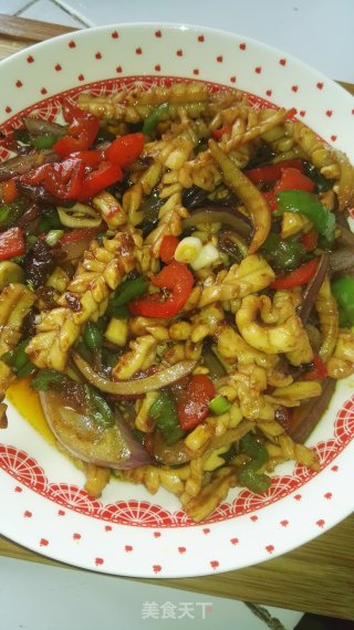 爆炒鱿鱼的做法