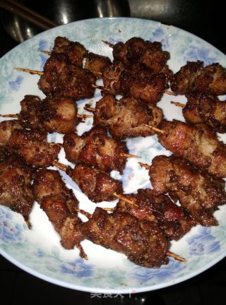 牙签肉的做法