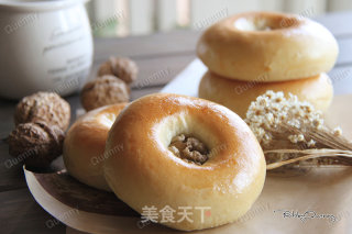 核桃豆沙包的做法