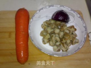 洋葱扇贝肉的做法步骤：2