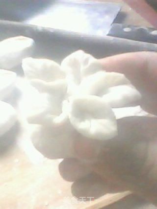 `花样水饺的包法的做法步骤：3