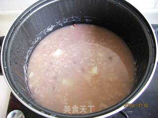 补中益气的红豆山药粥的做法步骤：2