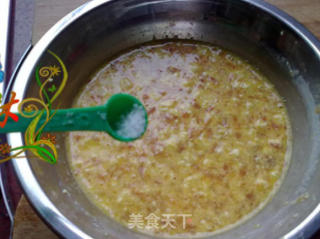 鸡蛋豆腐蒸肉饼的做法步骤：3