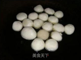 雪菜炒汤圆的做法步骤：3