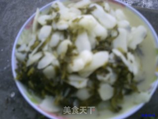 雪菜马蹄的做法步骤：2