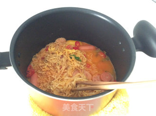 懒人餐---芝士部队火锅的做法