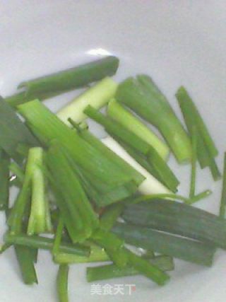 豌豆片炒肉的做法步骤：2