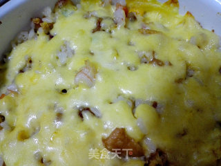海鲜芝士焗饭