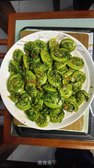 野生石疙菜的做法