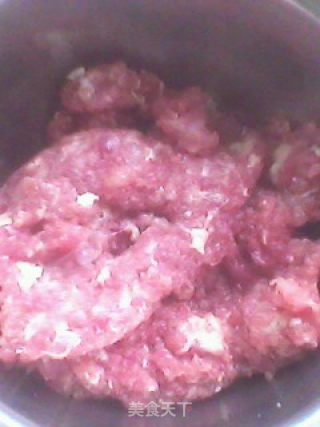 白菜肉馅包的做法步骤：2