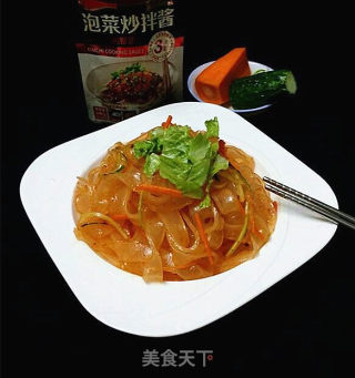韩式酱拌粉条的做法