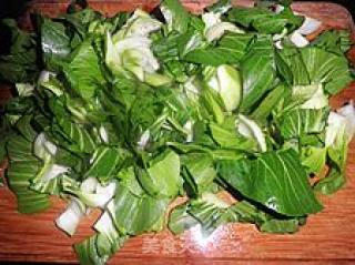 吃不厌的-------香菇炒青菜的做法步骤：3