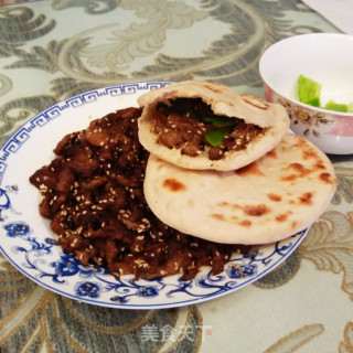 孜然羊肉夹馍(馍的做法）的做法