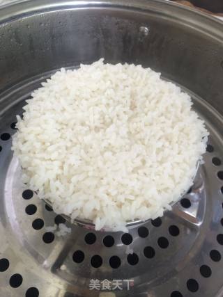 隔水蒸米饭的做法