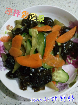 凉拌雪莲果的做法